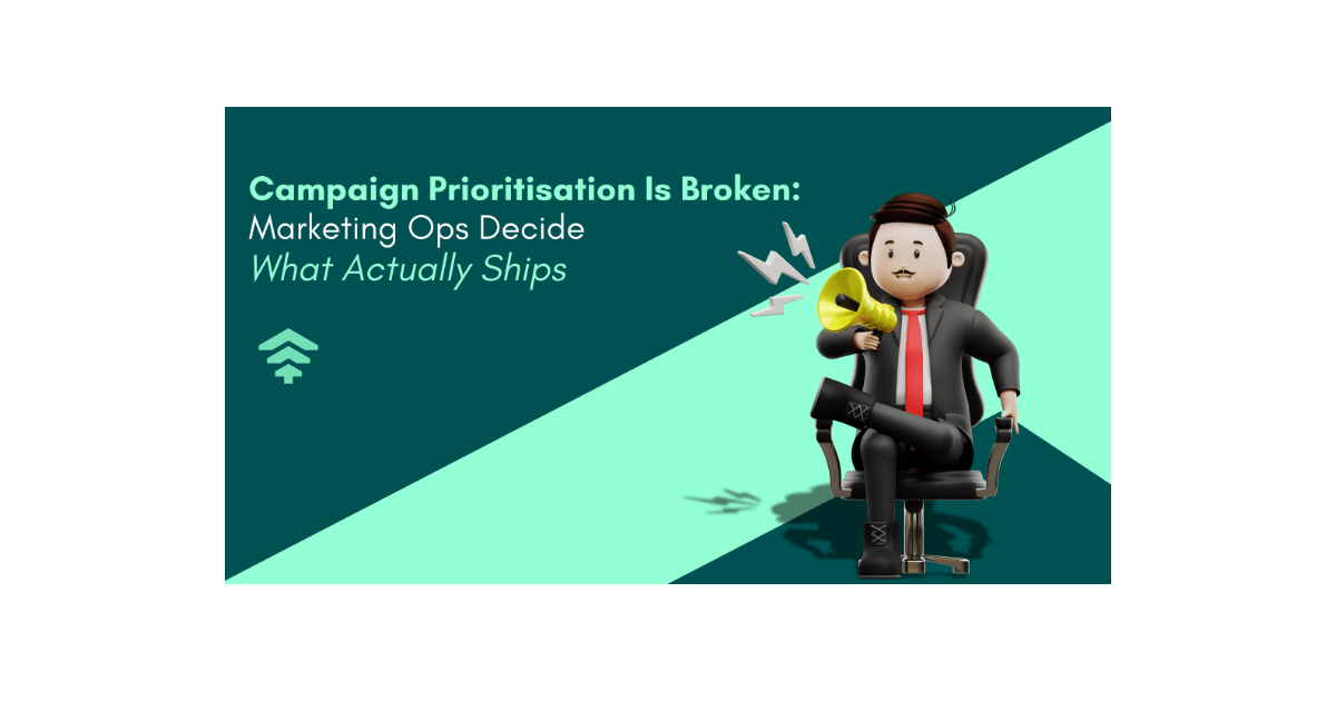 Campaign Prioritisation Is Broken: How MarOps Decide What Actually Ships