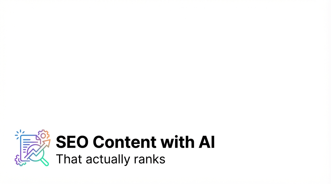 How to Create SEO Content with AI That Actually Ranks