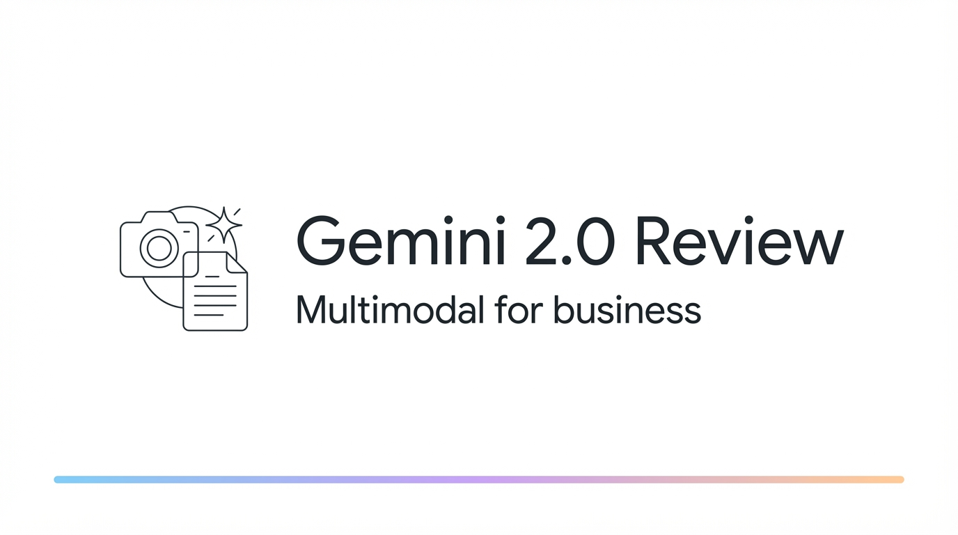 Google Gemini 2.0 Review: Best Multimodal AI for Business