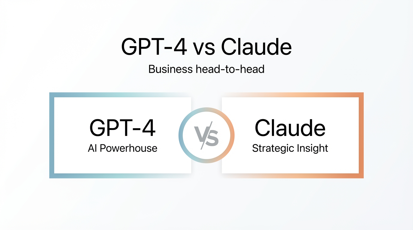 GPT-4/4o vs Claude 3.5: Head-to-Head for Business