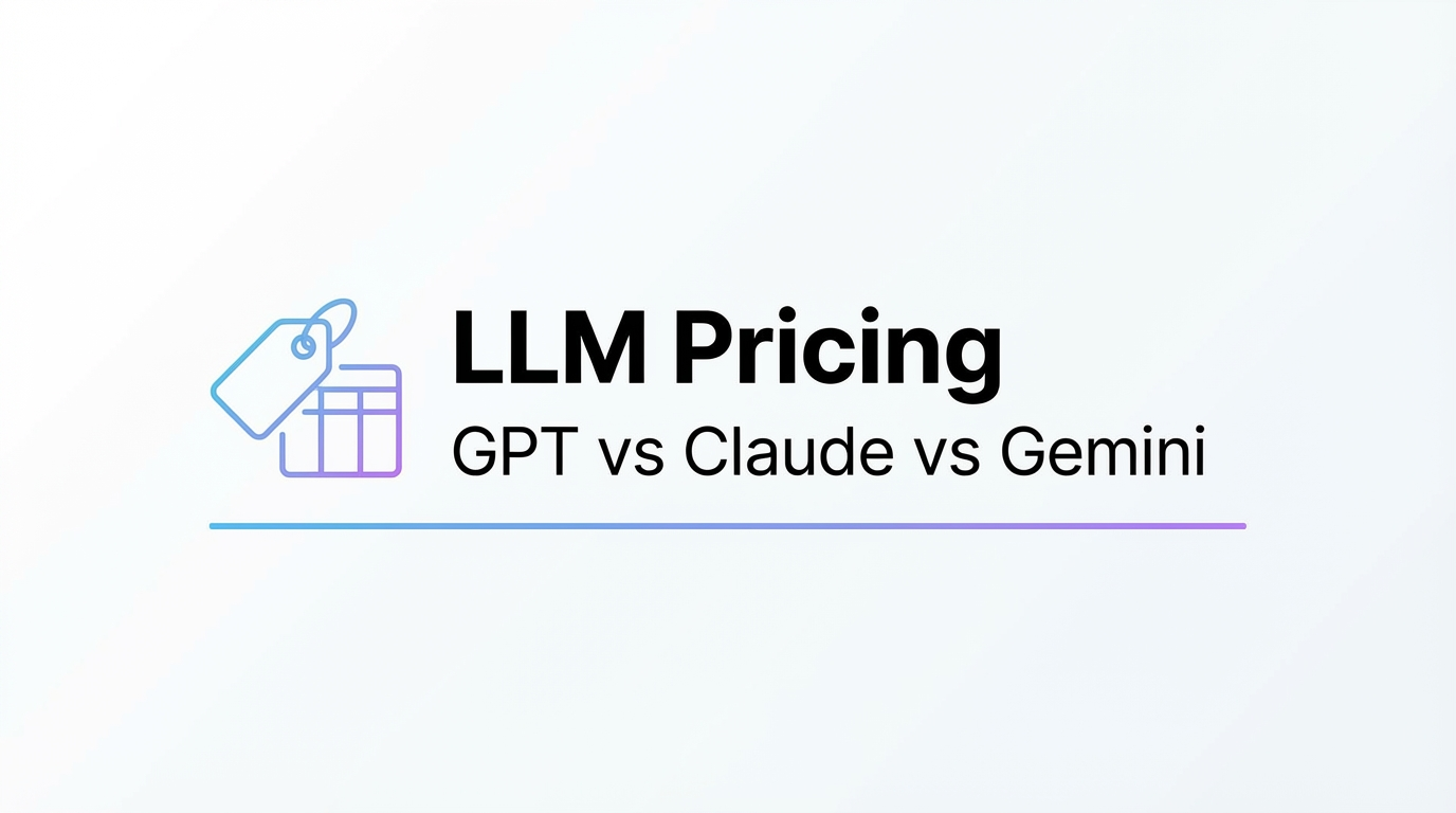 LLM Pricing: GPT-4o vs Claude 3.5 Sonnet vs Gemini 2.5 (2026)