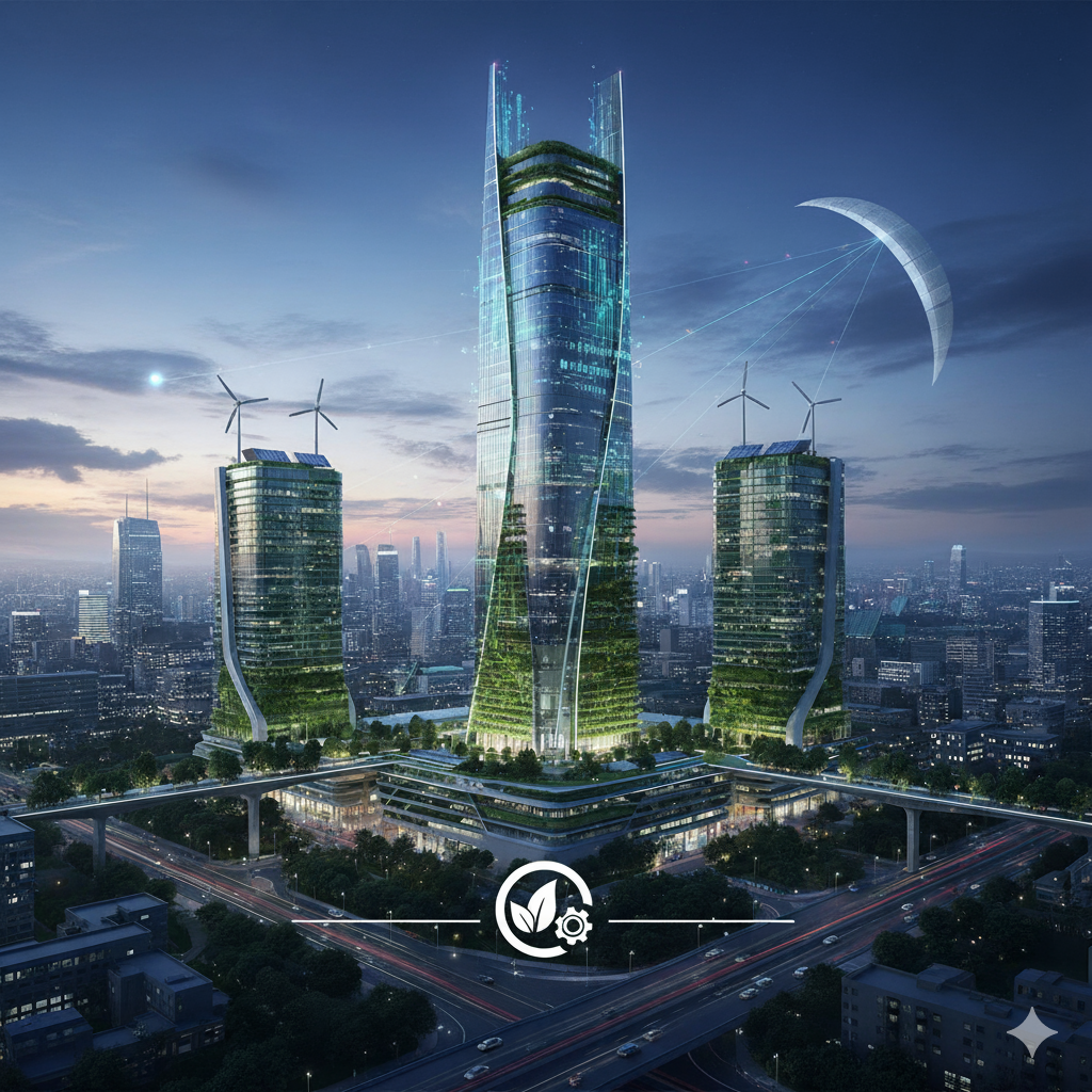 Managing the Future Buildings with Green Living