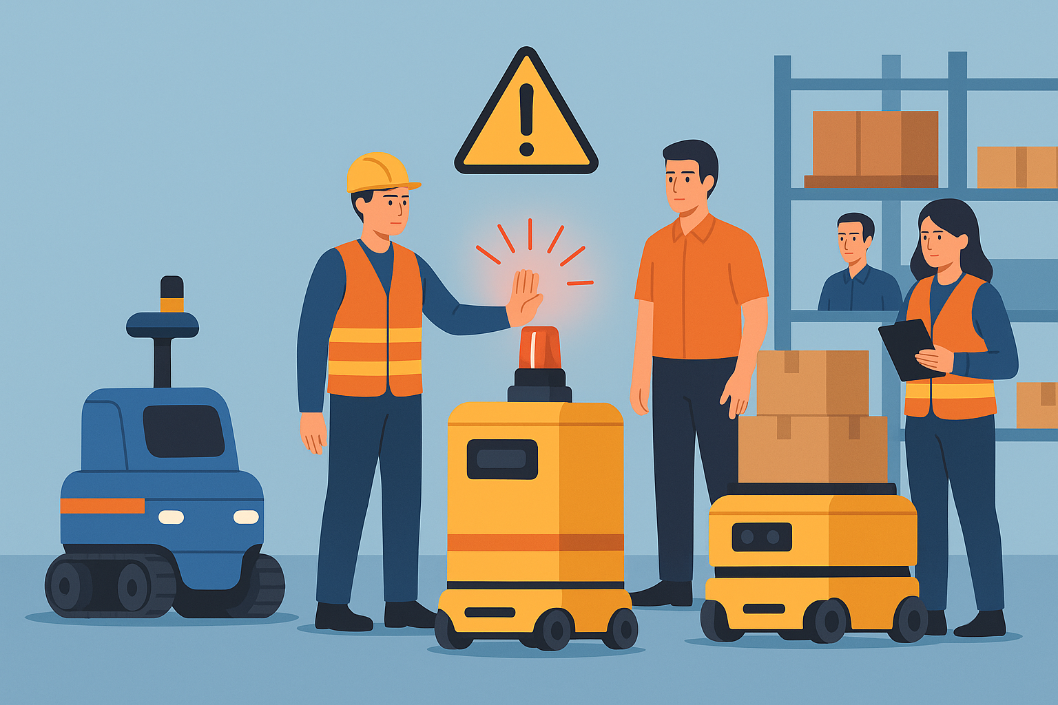 Mobile Robot Safety Standards: Understanding ISO 3691-4 and ANSI/RIA R15.08 Implementation